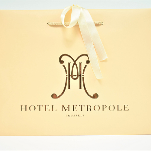 Papieren draagtas Hotel Metropole